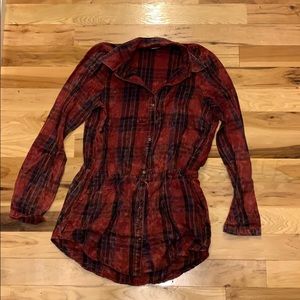 Maurice’s flannel shirt/dress